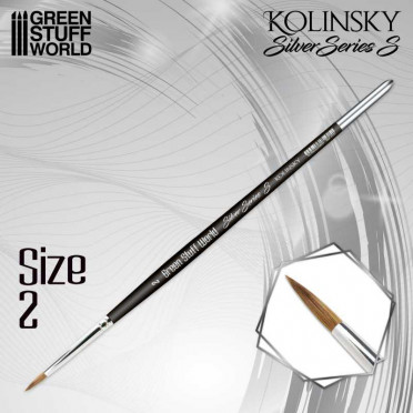 Silver Séries : Kolinsky Brush Serie S - Size 2