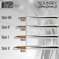 Silver Séries : Pinceau Kolinsky (Serie-S) 0