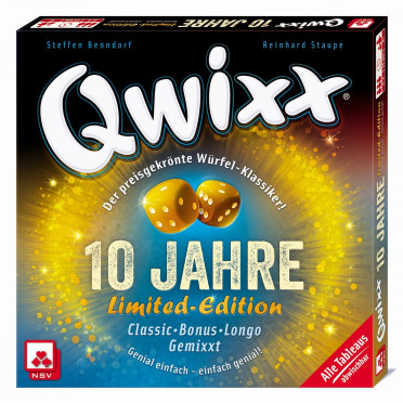 Qwixx 10 Jahre Limited-Edition