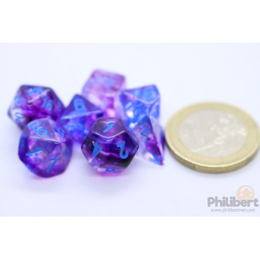 Nebula Mini-Polyhedral 7-Die Set