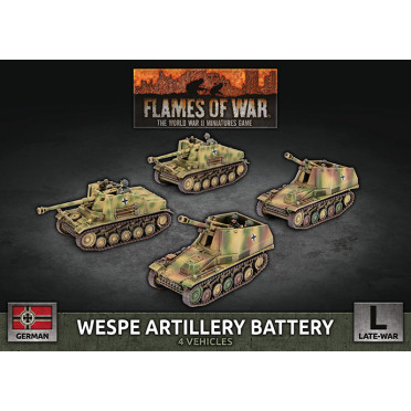 Flames of War - Wespe Artillery Battery