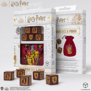 Set de dés Harry Potter - Gryffondor Dés + Bourse
