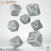 Set de dés Harry Potter - Serpentard Blanc