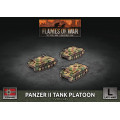 Flames of War - Panzer II Tank Platoon 0