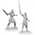Critical Role Unpainted Miniatures: Human Dwendalian Empire Fighter Female 0