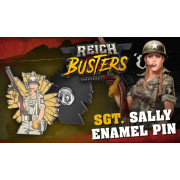 Reichbusters : Broche en émail Sergeant Sally