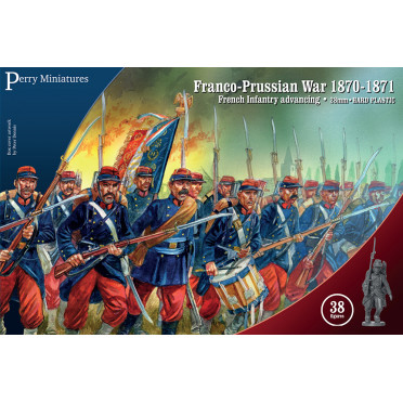 Franco-Prussian War - French Infantry advancing