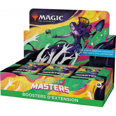 Magic The Gathering : Commander Masters - Boîte de 24 boosters d'extension