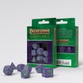 Set de Dés Pathfinder - Goblin Purple & green 0
