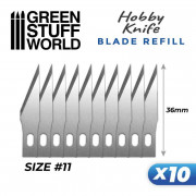 Green Stuff World - 10x Hobby Knife Blade Refill