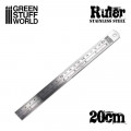 Green Stuff World - Measuring Steel Ruler 1
