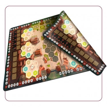 Castles of Burgundy - Playmat