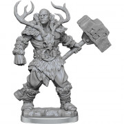 D&D Frameworks Unpainted Miniatures - Goliath Barbarian Male