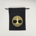 Yggdrasil Dice Purse or Tree of Life - color black 0