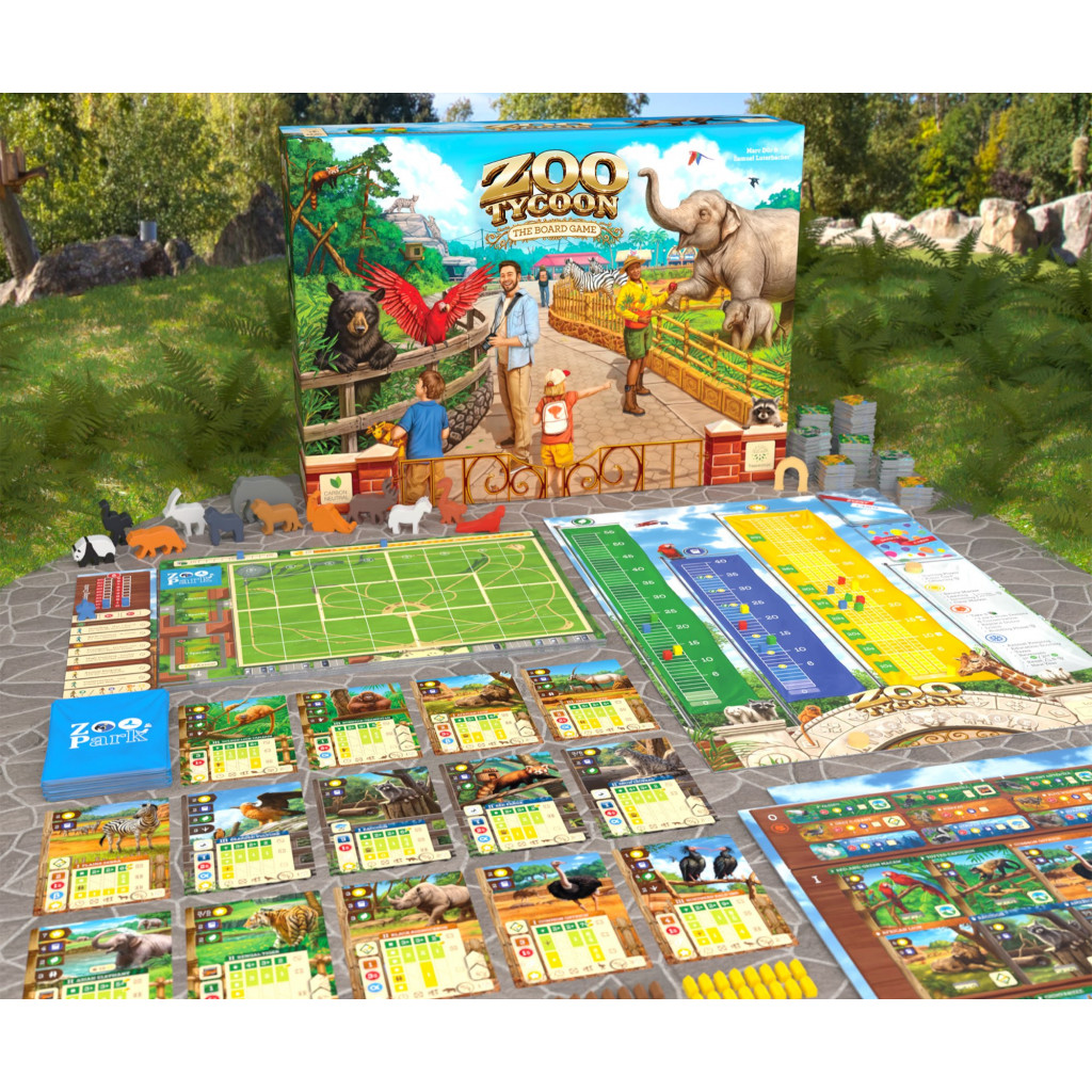 Classic Strategy Series Zoo Tycoon Gets Official Board Game