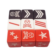 Set of 9 special dice