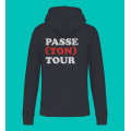 Hoodie Homme – Passe Ton Tour – Noir - S 1