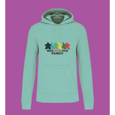 Hoodie Homme - Family - Sauge - S