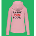 Hoodie Femme – Passe Ton Tour – Pale Pink - XL 1