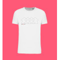 Tee shirt Homme – Quatuor – Blanc - XL 0