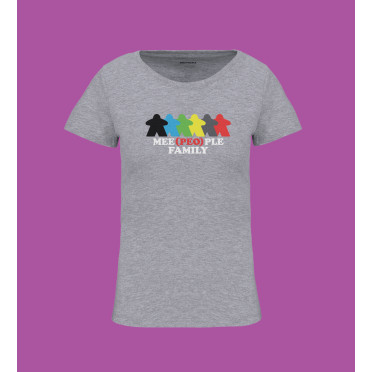 Tee shirt Woman - Family - China Grey - S