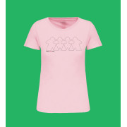 Tee shirt Femme – Quatuor – Pale Pink - L