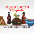 Food Chain Magnete Sticker Set 0