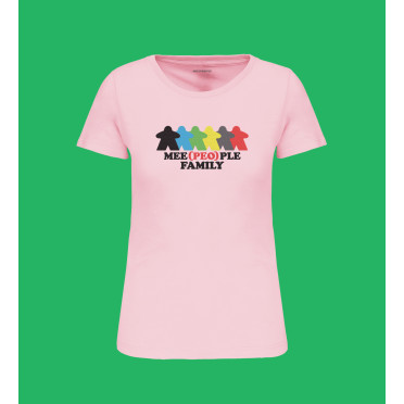 Tee shirt Woman - Family - Pale Pink - XL