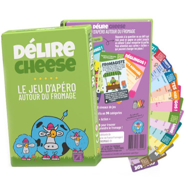 Délire Cheese, the cheese aperitif game