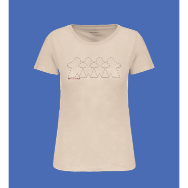 Tee shirt Femme – Quatuor – Light Sand - XL
