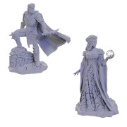 Critical Role Unpainted Miniatures: Xhorhasian Mage & Xhorhasian Prowler