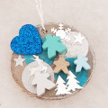 Woods Christmas decorations - Blue 1
