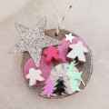 Woods Christmas decorations - Pink 0