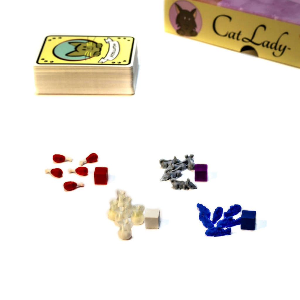 Buy Cat Food Pack Cat Lady Tokens Upgrade BoardGameSet