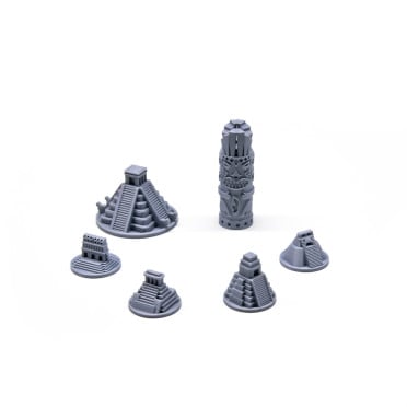 Pyramids Pack - Tzolkin Compatible Upgrade Set