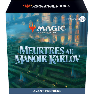 Magic The Gathering : Meurtres au manoir Karlov - Pack d'avant-première