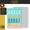 Rewritable sheets upgrade - Fleet the Dice Game 1