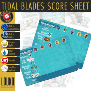 Tidal Blades: Heroes of the Reef - Feuille de score réinscriptible
