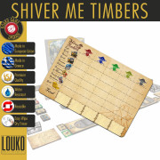 Shiver Me Timbers - Feuille de score réinscriptible