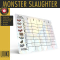 Monster Slaughter - Feuille de score réinscriptible 1