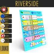 Riverside - Feuille de score réinscriptible