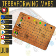 Terraforming Mars - Feuille de score réinscriptible