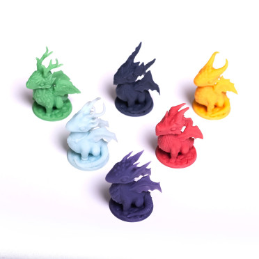 Figurines de Dragons compatible avec Flamecraft