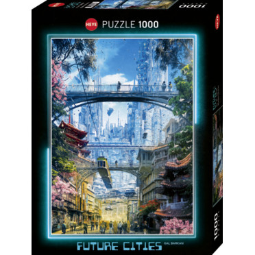 Puzzle - Markets District - 1000 pièces
