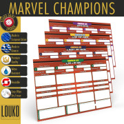 Journaux de campagne réinscriptibles pour Marvel Champions
