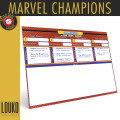 Journaux de campagne réinscriptibles pour Marvel Champions 4