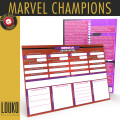Journaux de campagne réinscriptibles pour Marvel Champions 5