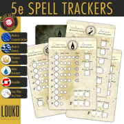 Spell Tracker Rewritable 5e - Collection