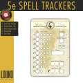 Spell Tracker Rewritable 5e - Collection 1