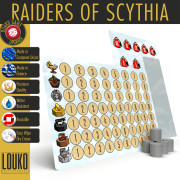 Resource & Strength trackers upgrade - Raiders of Scythia